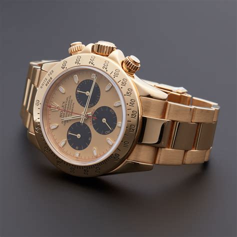 18k am handgelenk rolex chronograph|rolex daytona speichern.